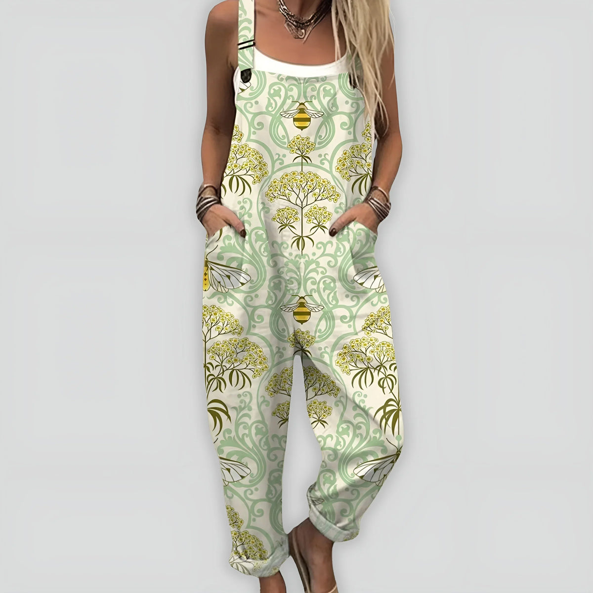 ANJA™ – STYLOWY KOMBINEZON O LUŹNYM KROJU
