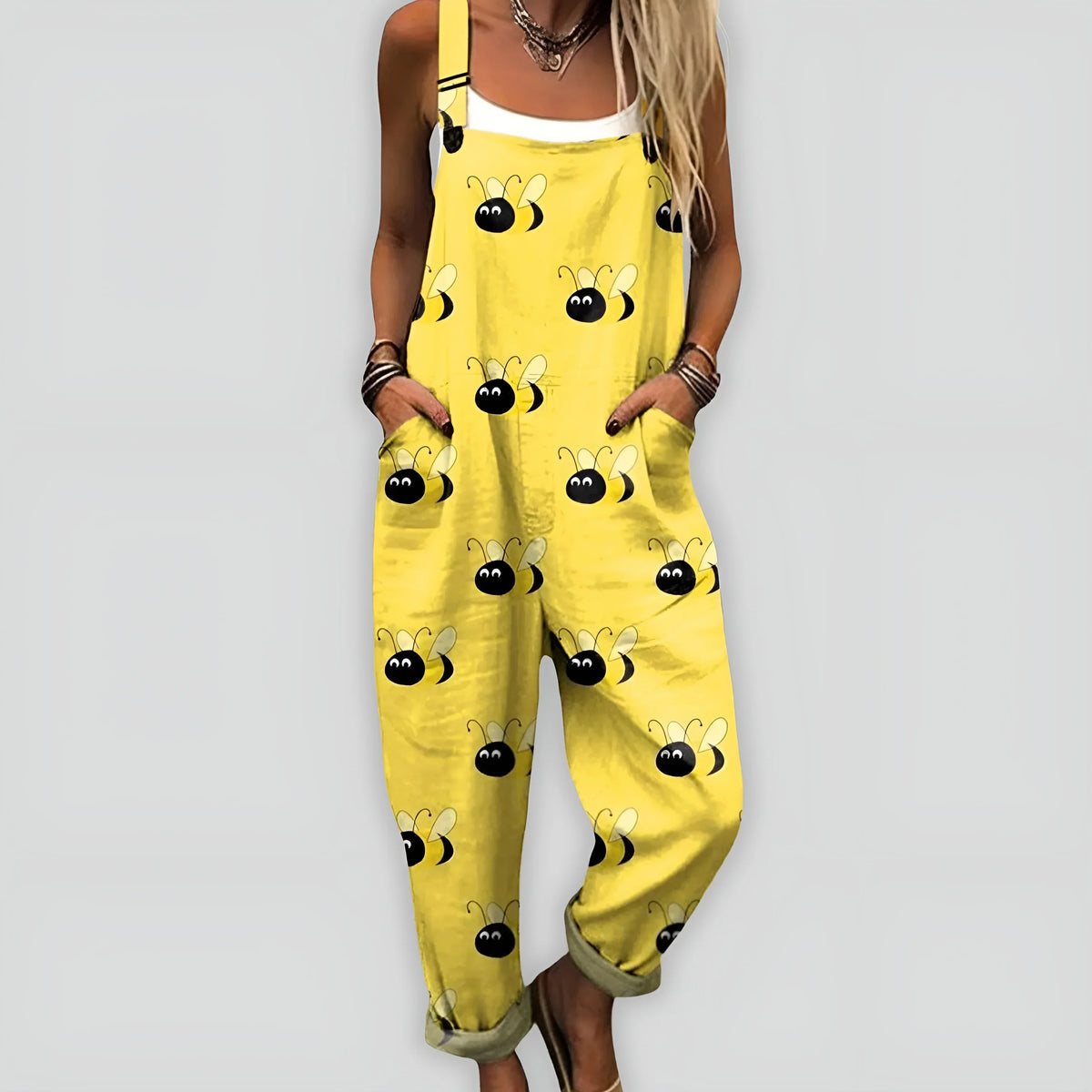ANJA™ – STYLOWY KOMBINEZON O LUŹNYM KROJU