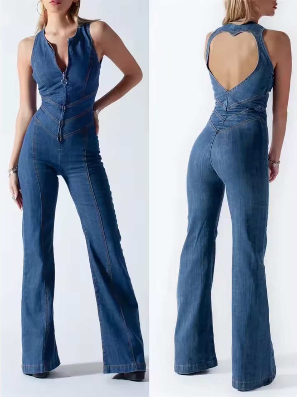 VAELA | KOMBINEZON DENIM DREAM
