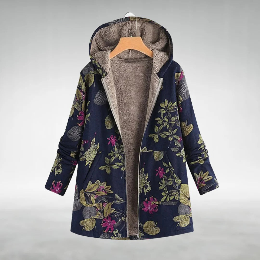 Fleural™ - Stylowa Kwiatowa Fleecejacka