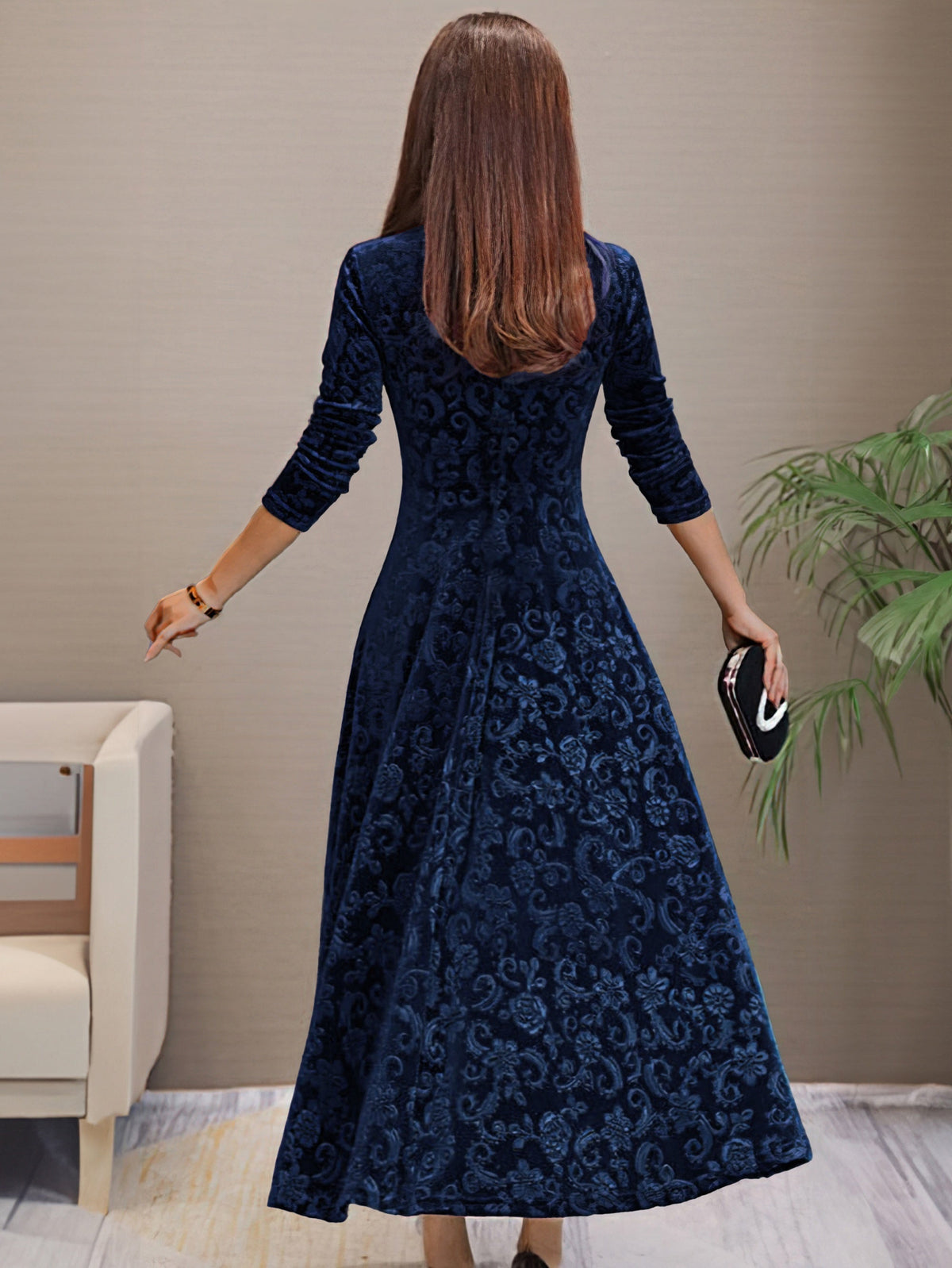 Denise | Sukienka Velvet Elegance
