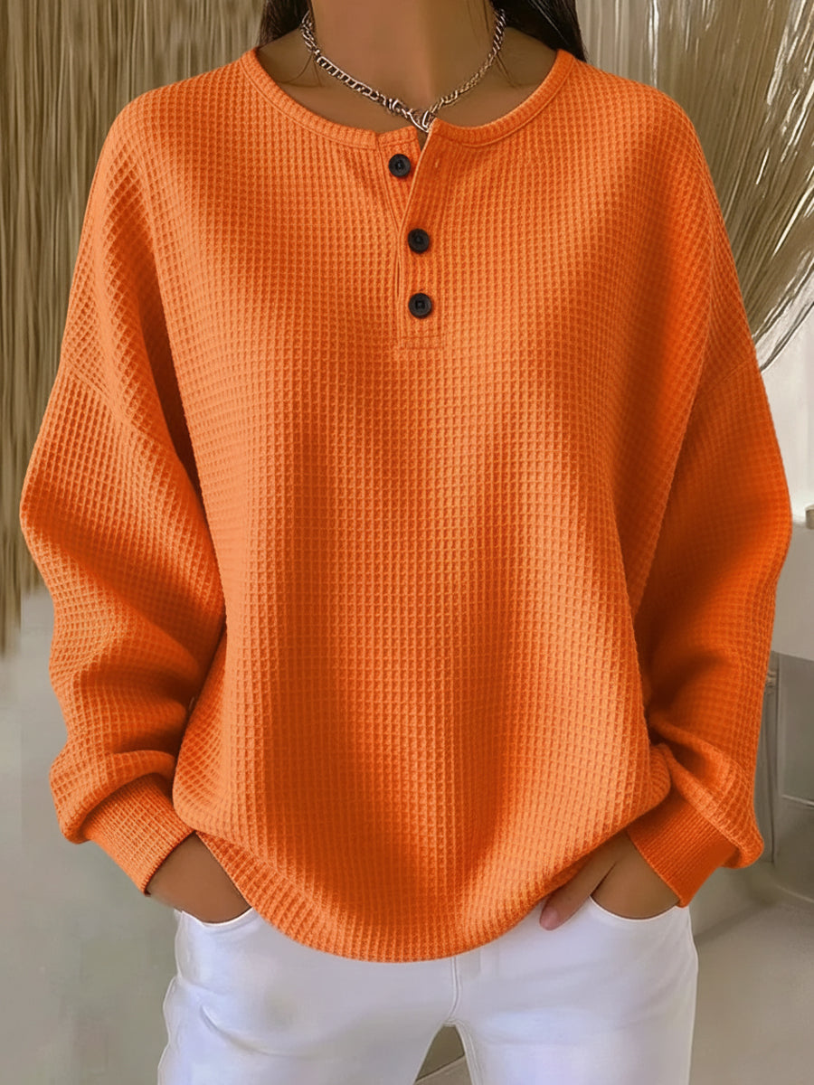 Anne | Sweter casualowy z kołnierzykiem