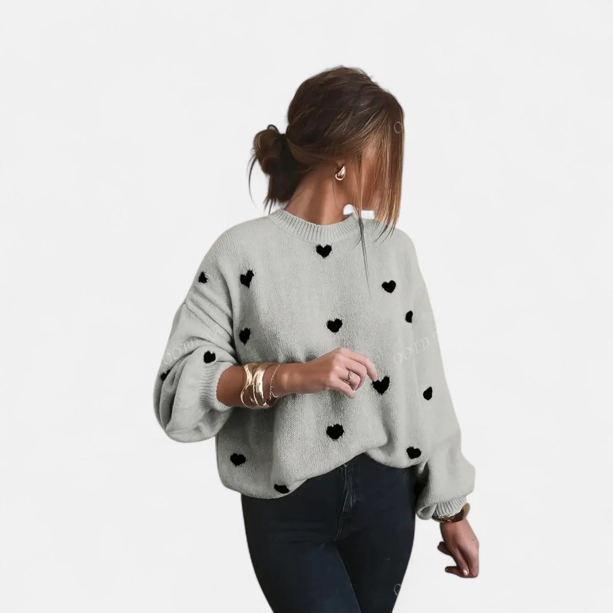 Sweter Wełniany Isla Hearts
