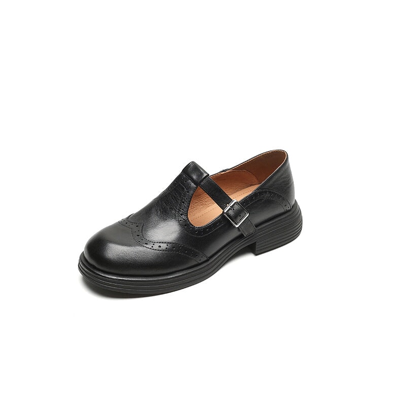 Mattea | Eleganckie Mary Janes wykonane ze skóry